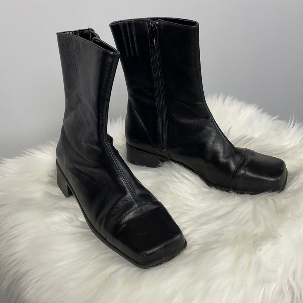 Aj Valencia Black Ankle Boots - 7W